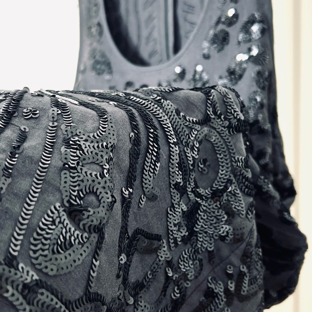 Calypso St. Barth Linen And Sequin Sleeveless Min… - image 6